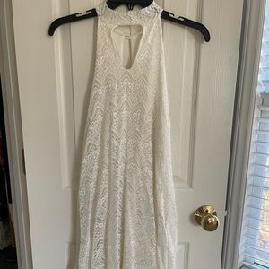 Forever 21 Cream Dress